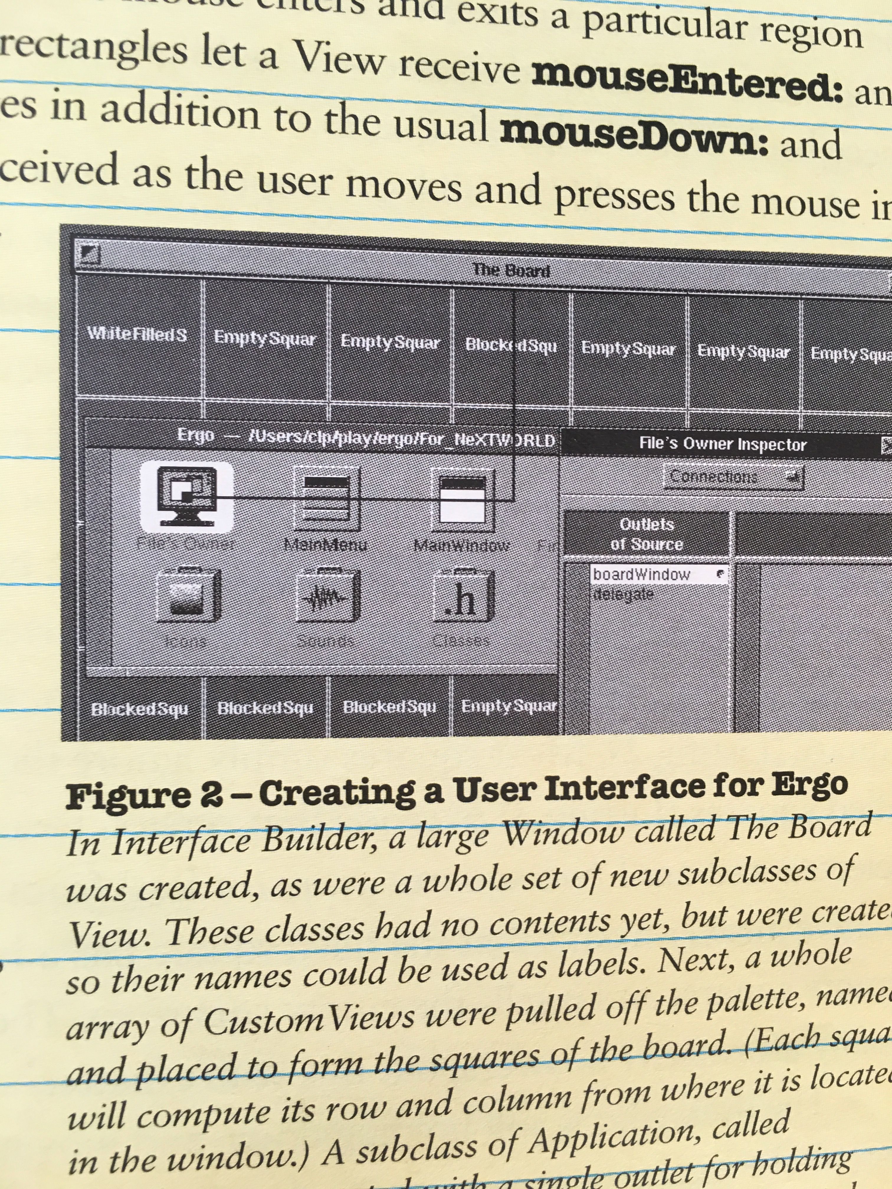 Interface Builder for NeXT